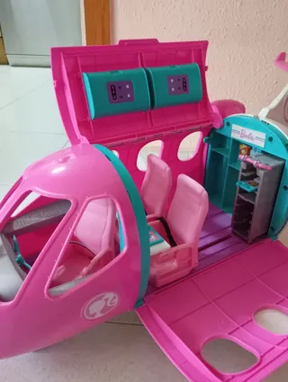 Avión de Juguete Barbie Rosa