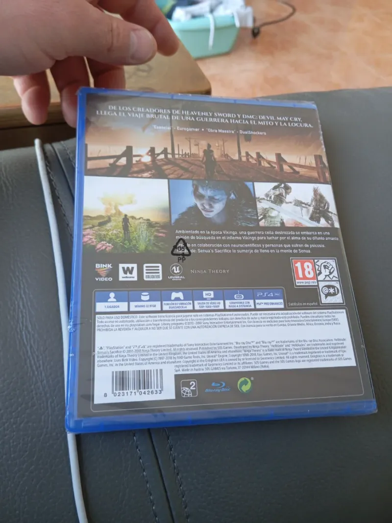 Hellblade Senua's Sacrifice PS4 PAL ESP afbeelding 2