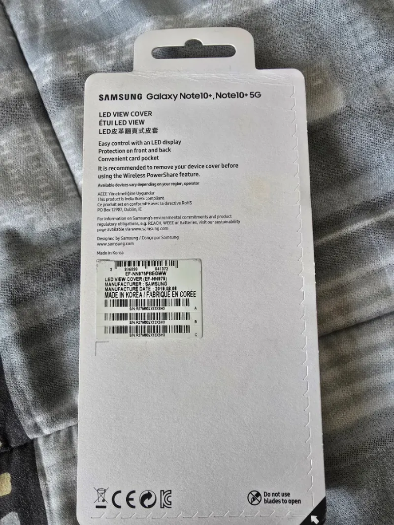 Funda Samsung LED View Cover Galaxy Note 10 + afbeelding 2