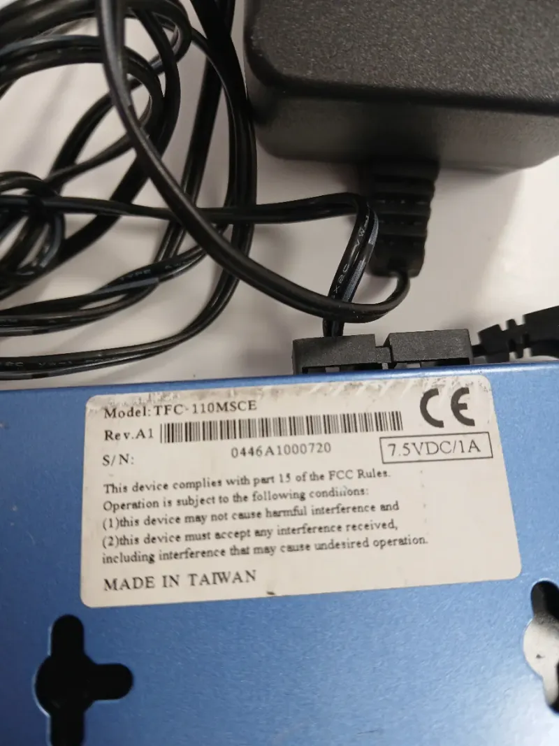 Convertidor TRENDnet 7.5V 1000mA afbeelding 2