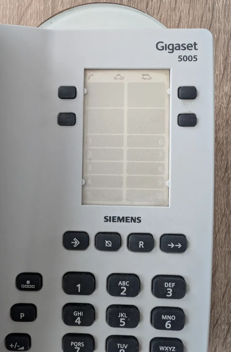 Teléfono fijo Siemens Gigaset 5005 afbeelding 2