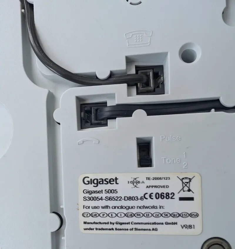 Teléfono fijo Siemens Gigaset 5005 afbeelding 4