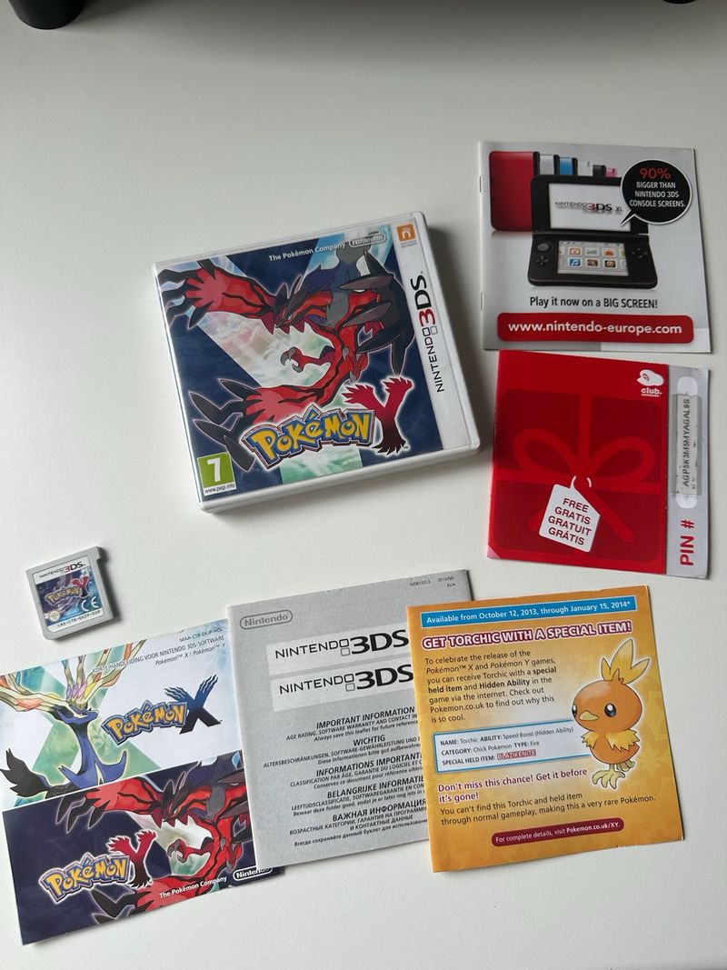 Pokémon Y Nintendo 3DS (Completo)