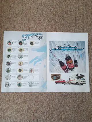 Álbum Superman II Coca-Cola