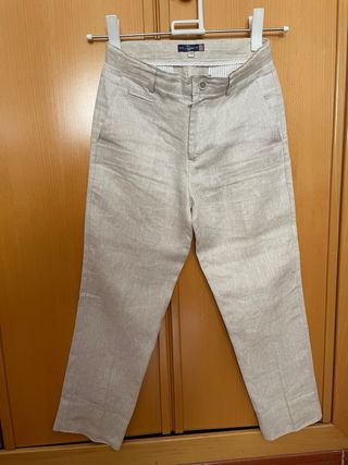 Traje de comunión niño beige talla 9-10 años