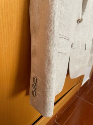 Traje de comunión niño beige talla 9-10 años