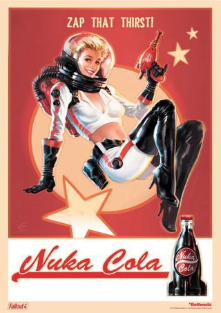 Póster Fallout Nuka Cola 61x90cm