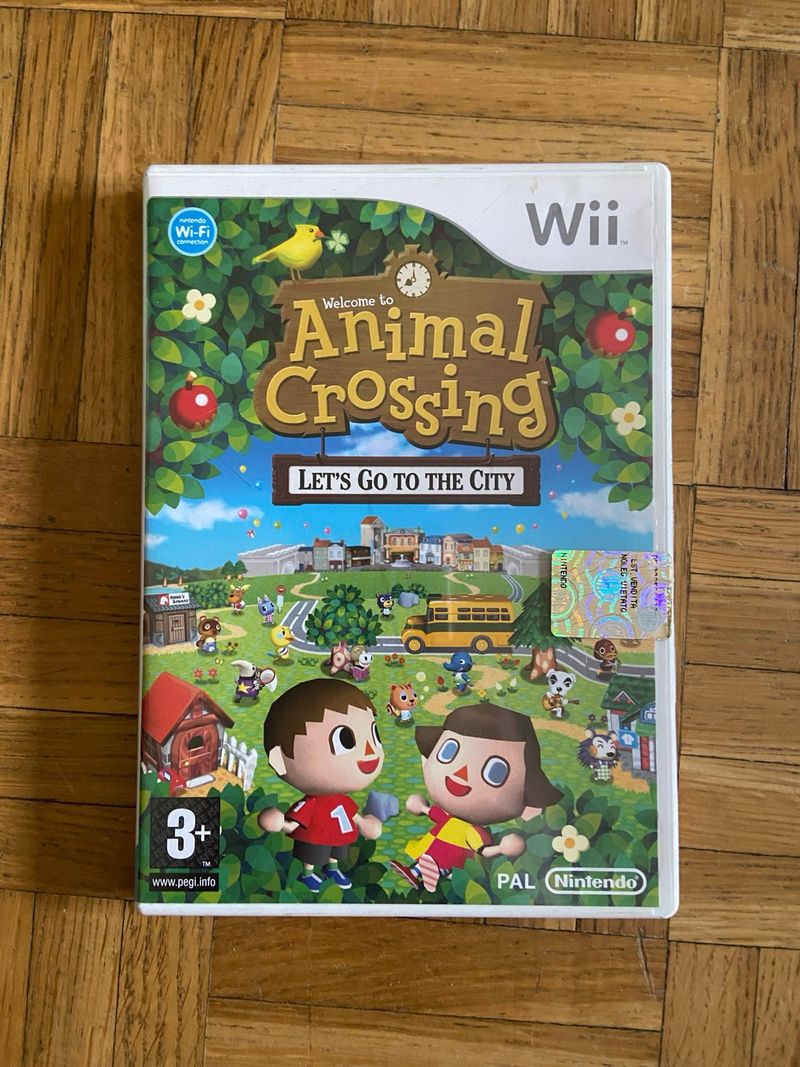 Animal Crossing Let's Go To The City Wii