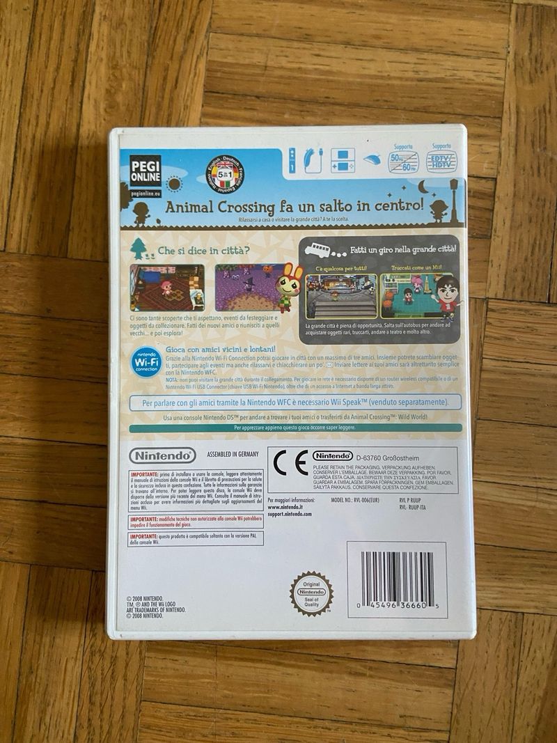 Animal Crossing Let's Go To The City Wii afbeelding 2