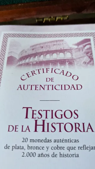 Colección Monedas Testigos de la Historia