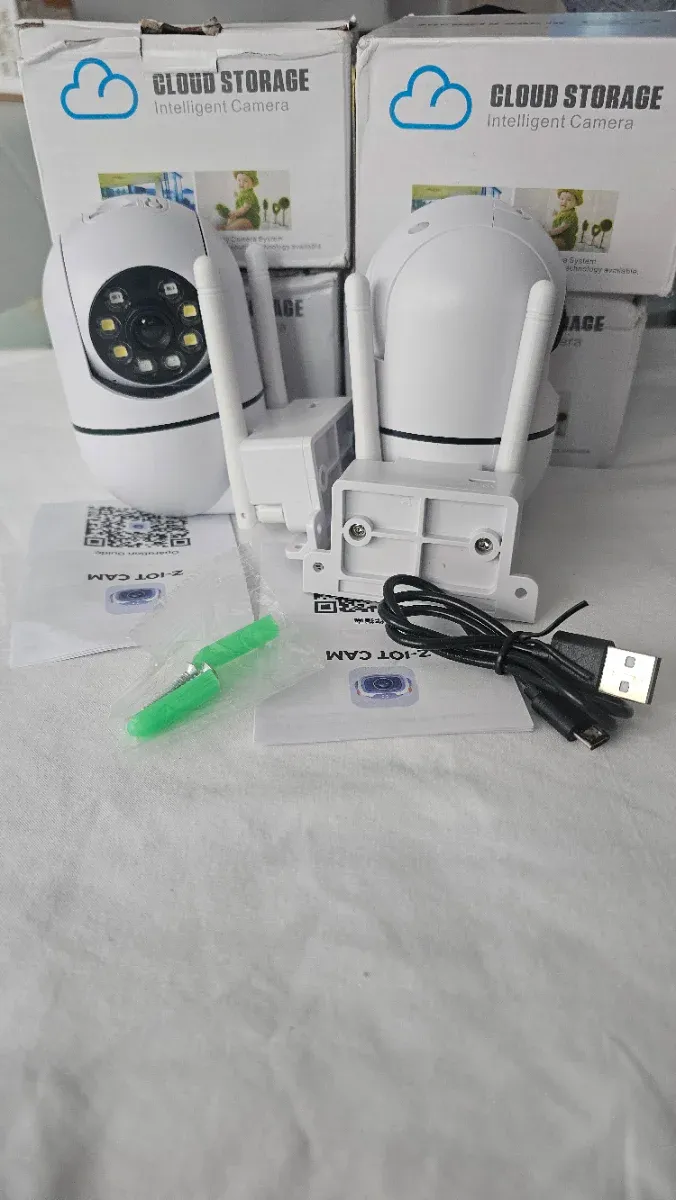 Pack 4 Cámaras Vigilancia WiFi Full HD 1080P