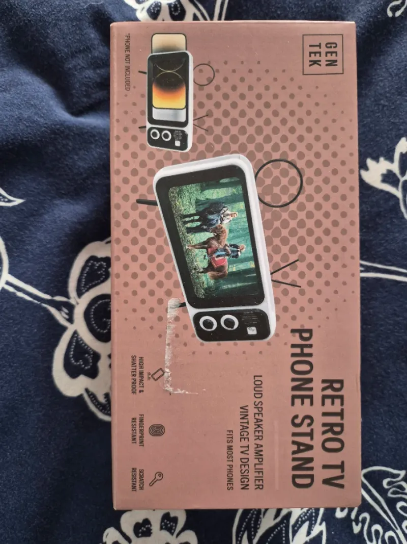 Soporte Teléfono Retro TV Gen Tek