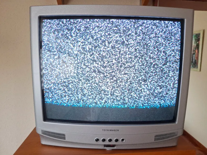 Televisor Tecnimagen Gris y Blanco afbeelding 3