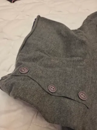 Maglione Urban Ring grigio collo alto