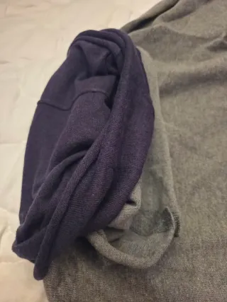 Maglione Urban Ring grigio collo alto