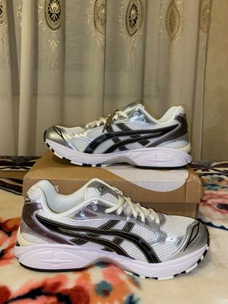 Asics Gel Kayano 14 Plata/Blanco