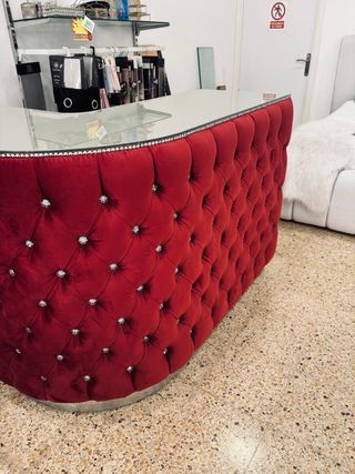 Mostrador Recepción Terciopelo