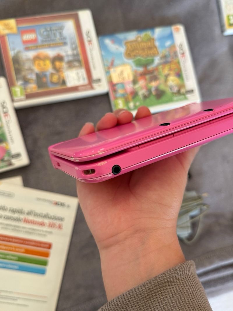 Nintendo 3DS XL Rosa + Juegos afbeelding 10