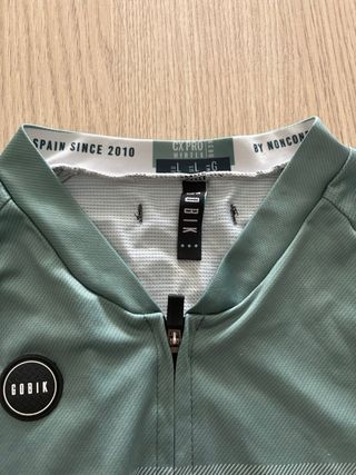 Maillot Ciclismo Verde y Negro