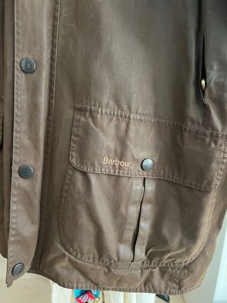 Giubbotto Barbour Marrone