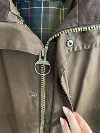 Giubbotto Barbour Marrone