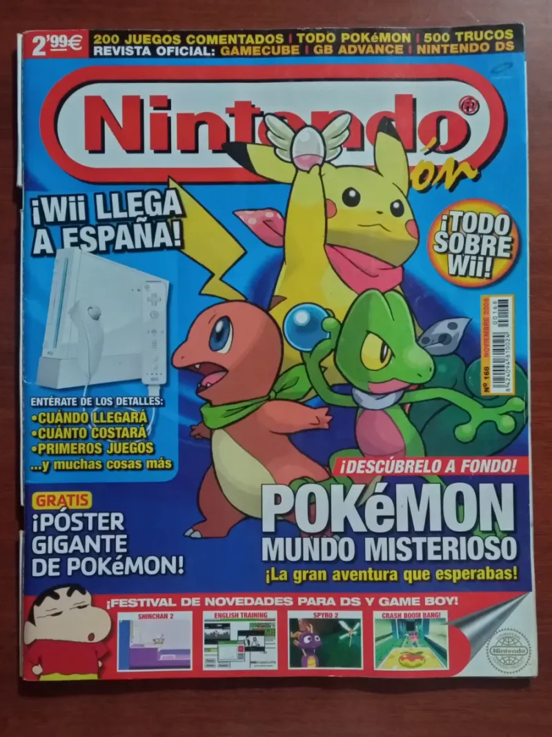 Revista Nintendo Acción Nº 168 Nov 2006