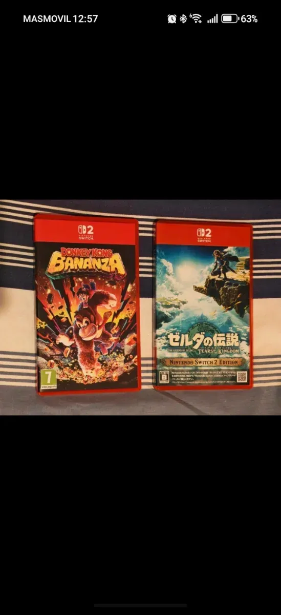 Lote 2 Juegos Nintendo Switch