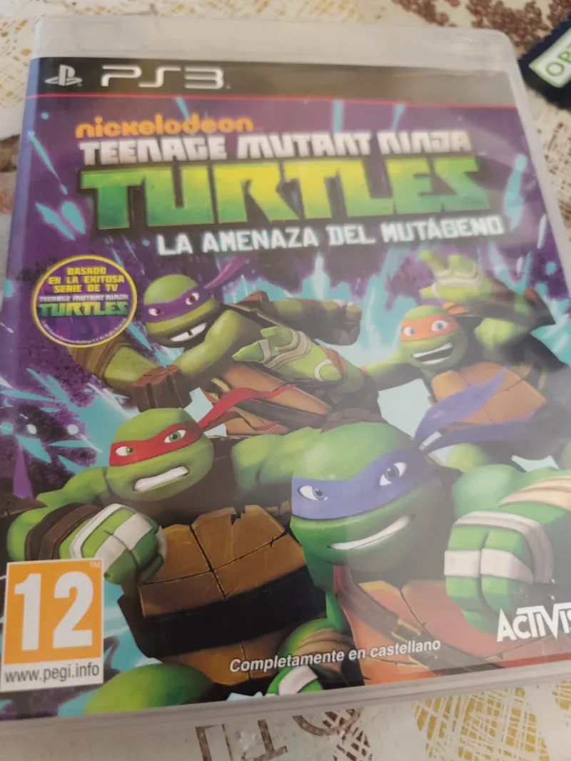 PS3 Teenage Mutant Ninja Turtles: La Amenaza del M