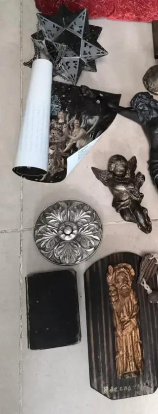 Lote Antigüedades Religiosas