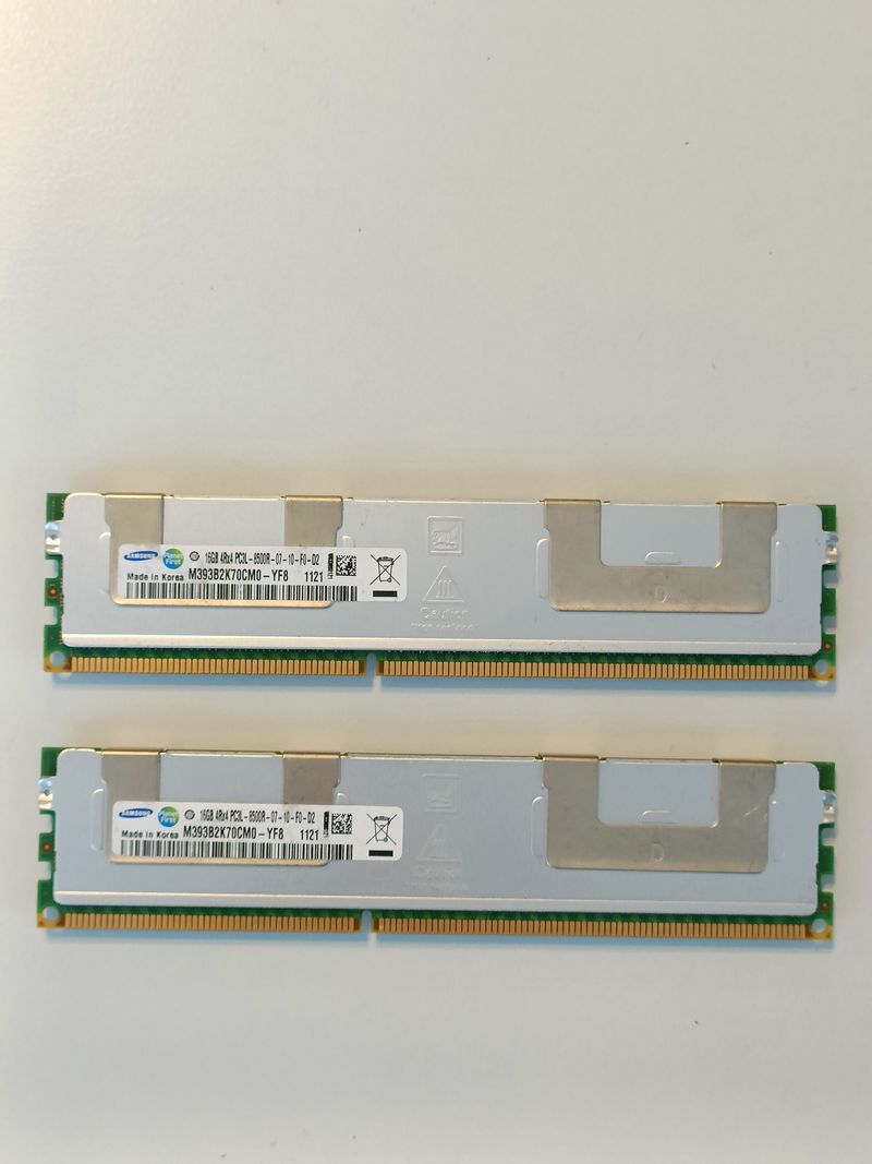 DDR2 667 MHz ECC 8GB, 16GB, 32GB, 64GB RAM Samsung afbeelding 3