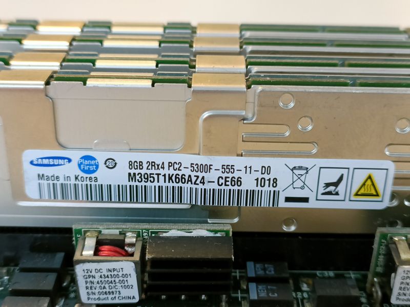 DDR2 667 MHz ECC 8GB, 16GB, 32GB, 64GB RAM Samsung afbeelding 2