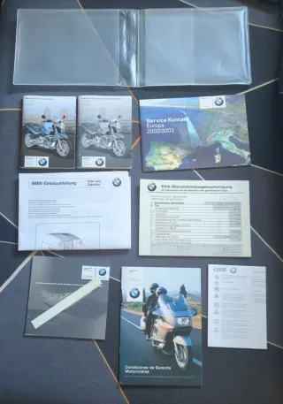 BMW R850R Naked Plata/Beige