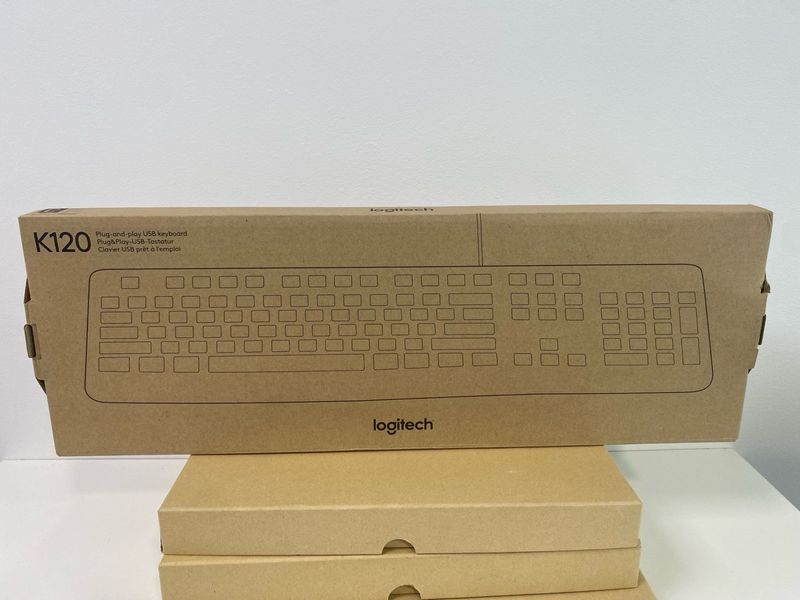 Teclado Logitech K120 USB Plug and Play