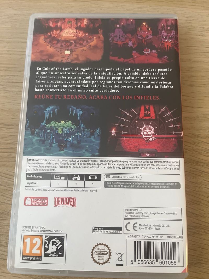 Cult of the Lamb Nintendo Switch afbeelding 2