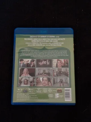 Saló o los 120 días de Sodoma Blu-ray