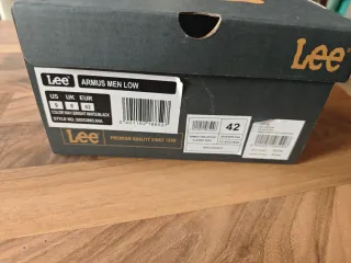 Zapatillas Lee Blancas y Negras