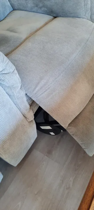 Sillón relax eléctrico gris