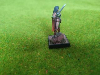 LOTE 2 MINIATURAS PINTADAS AMAZONA Y BARBARO METAL