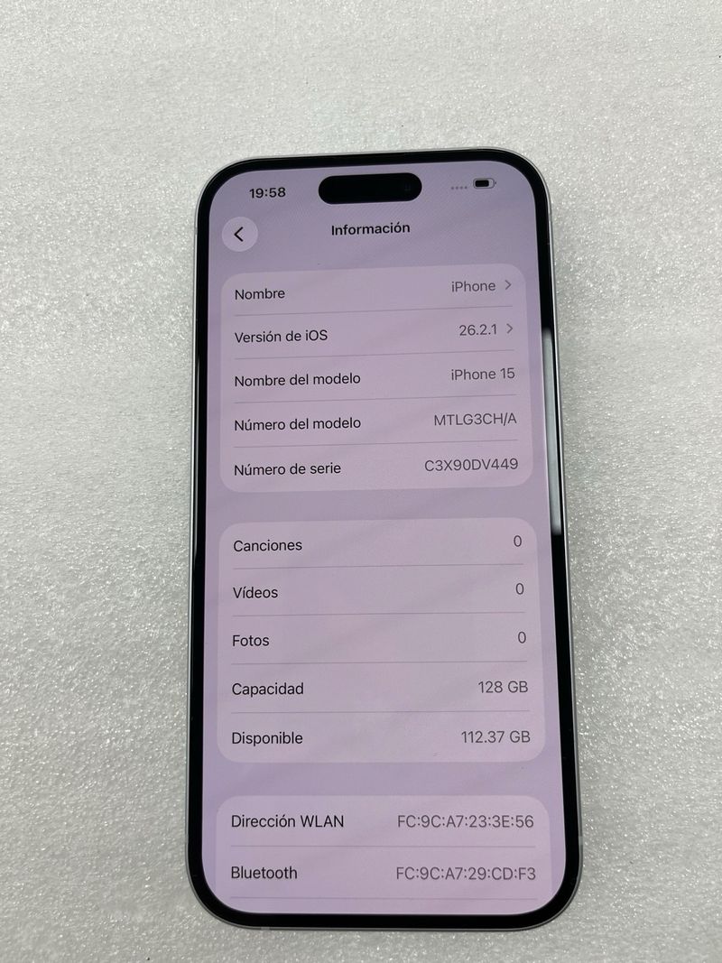 iPhone 15 128GB Azul afbeelding 8