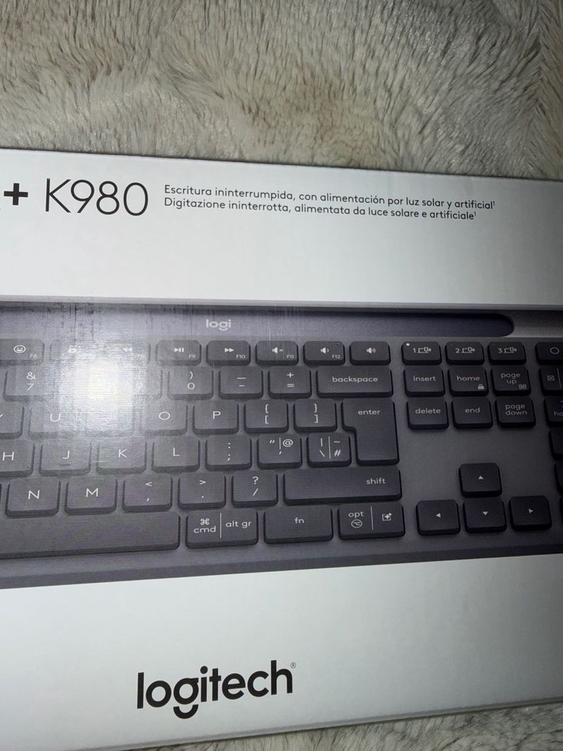 Logitech Signature Slim Solar+ K980 Teclado Inalám afbeelding 2