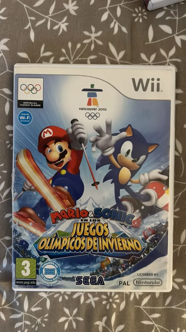 Mario & Sonic Juegos Olímpicos Invierno Wii