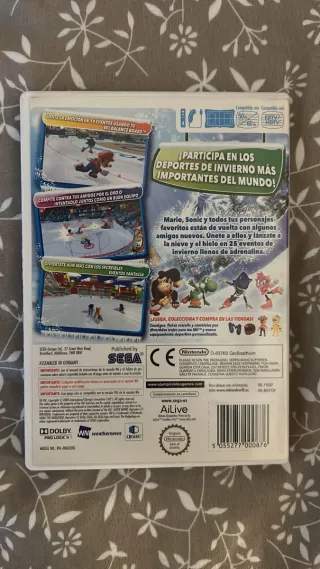 Mario & Sonic Juegos Olímpicos Invierno Wii