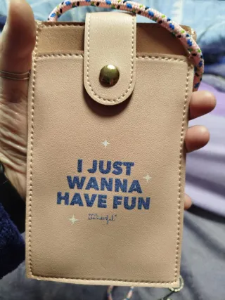 Bolso móvil de colgar con cordón y monedero gratis