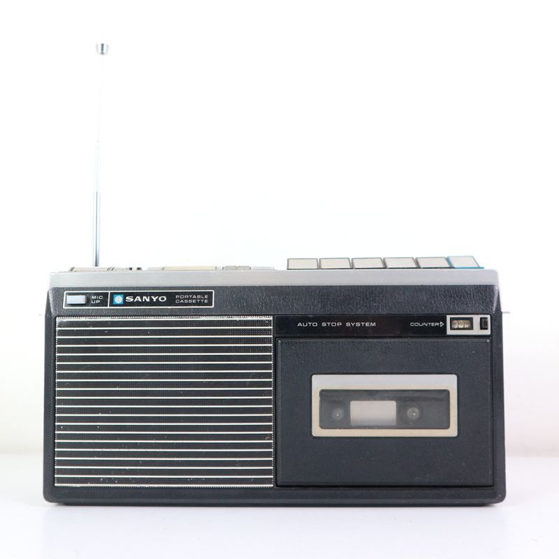 Radio boombox Sanyo MR4141 años 70 vintage afbeelding 5