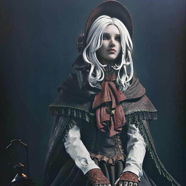 Figura Resina 16K ► Muñeca Bloodborne