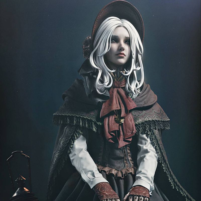 Figura Resina 16K ► Muñeca Bloodborne