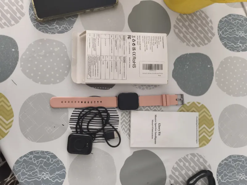 Smartwatch Molocy Rosa y Negro afbeelding 2