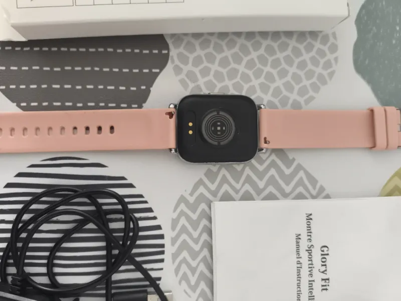 Smartwatch Molocy Rosa y Negro afbeelding 3