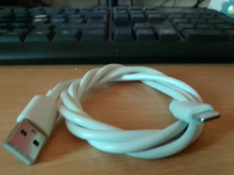Cable USB a Lightning Apple Blanco
