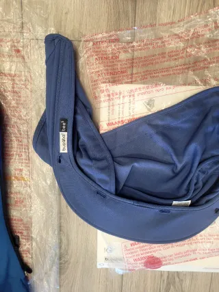 Bugaboo Bee saco invierno y capota azul